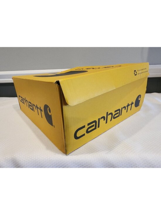 NIB~Men\'s~CARHARTT~Brown~CMW8100~Non Slip~Soft Toe~Waterproof~Work BOOTS~Sz 9M main image 10